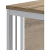 Стол Комус Мебель К-Loft 241S014 1180х670х752 дуб натур/белый