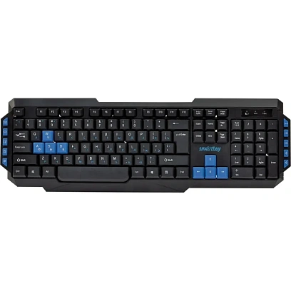 Клавиатура Smartbuy ONE 231 WLS мультимедийная черная (SBK-231AG-K)