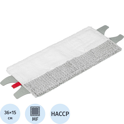 Насадка МОП микрофибра комбинир (крепление М-образный язык) 35см_MMK-35-M