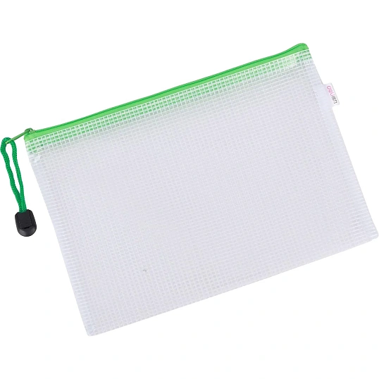 Папка-конверт на молнии А5 PP 0,23 мм ассортименте E5656