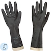 Перчатки защитные КРИЗ КЩС (К20Щ20) тип 2 латекс черные (размер 8)