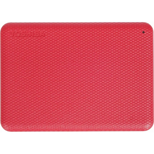 Портативный HDD Toshiba 4TB HDTCA40ER3CA CanvioAdv. 2.5 USB 3.2 Gen1 Красн