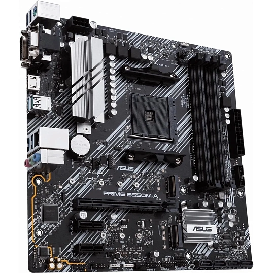 Материнская плата ASUS PRIME B550M-A AM4  4xDDR4, mATX