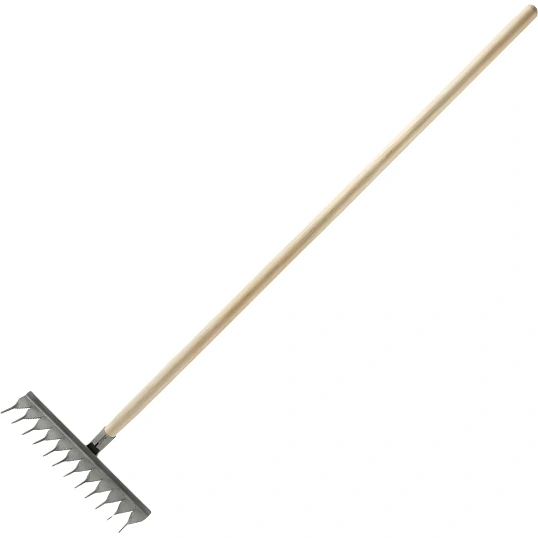 Грабли витые 12-ти зубые с черенком 1 сорт_ГВч-12