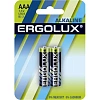 Батарейка Ergolux AAA/LR 03 Alkaline BL-2 (LR 03 BL-2, 1.5В)(2 шт в уп.)