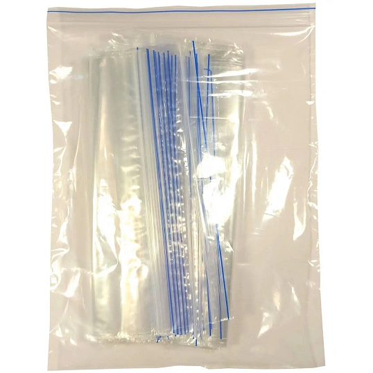 Пакет с замком (Zip Lock) 18х25 см 60 мкм 100 шт/уп