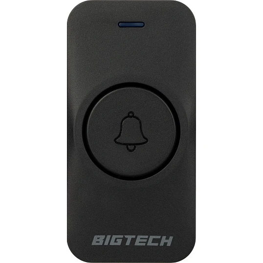 Звонок дверной Bigtech DB01B-1B1R-BK-500,беспроводной