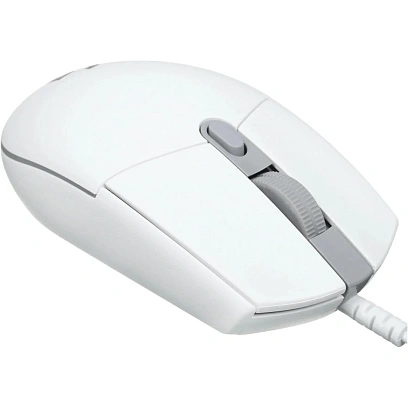 Мышь компьютерная Logitech G102 LightSync White Gaming (910-005809)