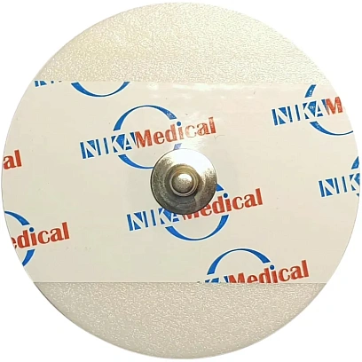 Электроды для ЭКГ однораз. D55мм, тверд.гель, НИКА МЕДИКАЛ NM-55, 30 шт/уп