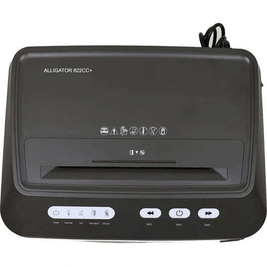 Шредер (уничтожитель) ProfiOffice Alligator 822 CC Plus 4ур.секр,22лист,36л