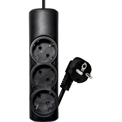 Удлинитель PROGIX PG325 3р/5м/3,5кВт/16А заземление, черный, КГ-ХЛ 3х1.5