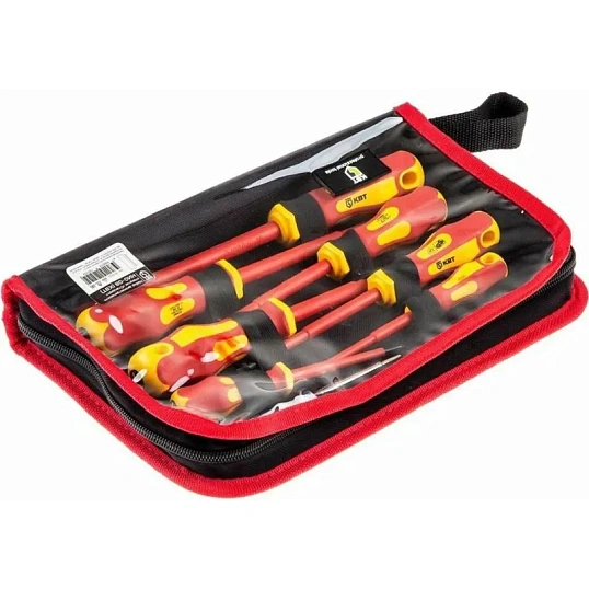 Набор отверток диэлектрических Профи НИО-08 (КВТ), 78619