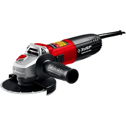 Шлифмашина угловая компакт ЗУБР УШМ-125-1105 ЭТ, 125 мм, 11000 Вт