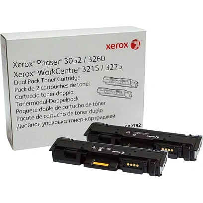 Картридж лазерный Xerox 106R02782 чер. для 3052/3260/3215/3225 (2шт/уп)
