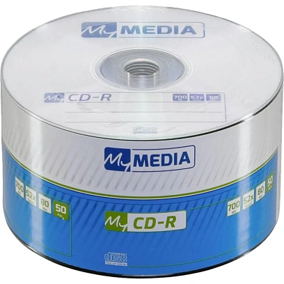 Носители информации CD-R MyMedia 700Mb 52x Pack wrap (50шт/уп) (69201)