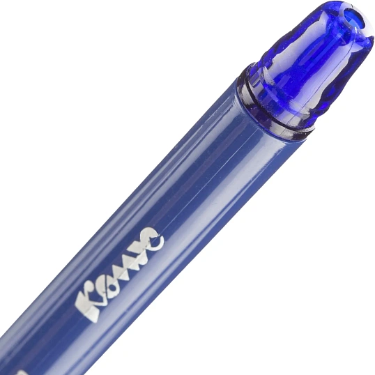 Ручка шариковая неавтомат. Комус Business масл, син, 6шт/уп (563883)