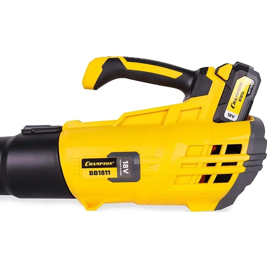 Воздуходув аккумуляторный CHAMPION BB1821, 18В 4Ач Li-ion АКБ и ЗУ