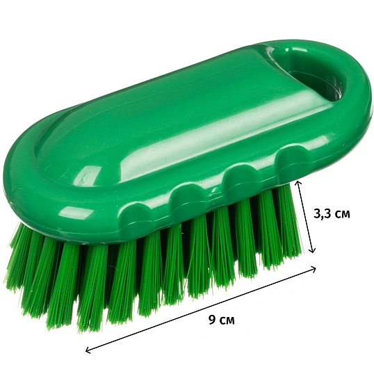 Щетка HACCPER д/разделочных досок, поверхн жесткая 124мм зеленая 4301G(КНР)