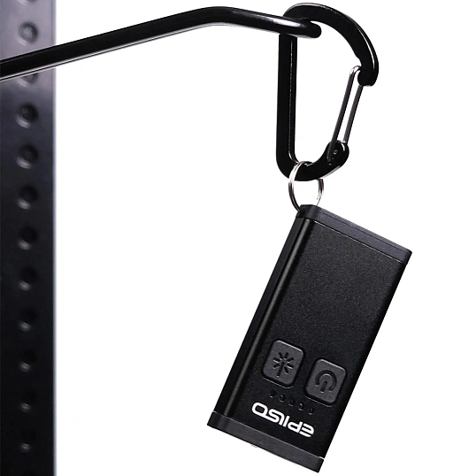 Фонарь EPILSO EPF-010 (брелок, LED со светорегулятором+лазер, аккум,type-c)