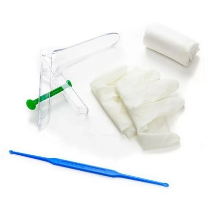 Набор гинекологический Юнона №3М с ложкой Фолькмана 60 наборов в уп