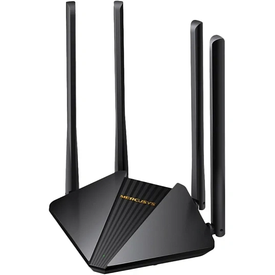 Маршрутизатор беспроводной Mercusys MR1200G AC1200 10/100/1000BASE-TX черны