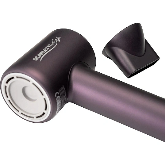 Фен Scarlett SC-HD70I43 (Аметист, BLDC-мотор, LED индикация температуры)