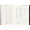 Еженедельник недатированный коричнев,A4,222х302мм,64л,Br.V.PROFY 3-098/03