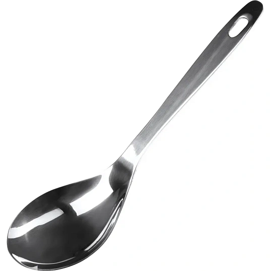 Ложка гарнирная малая нерж.ручка 15см, кт1087