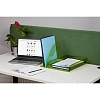 Лоток горизонтальный Attache Bright Colours решетчатый прозрачный зеленый