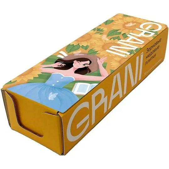 Зерновые плитки медовые GRANI ассорти 7гx30шт/уп 880690/880744