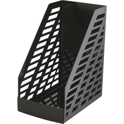 Лоток вертикальный СТАММ XXL 160мм черный, ОФ