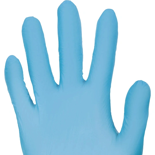 Перчатки нитрил.,н/о, голубой Clinical Program(M) 50п/уп