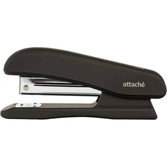 Степлер Attache Comfort до 20 лист, soft touch покрытие, черн, №24/6, 26/6