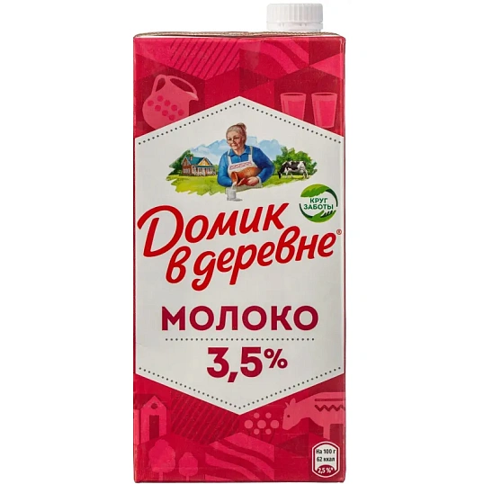 Молоко Домик в Деревне 3,5% 950г