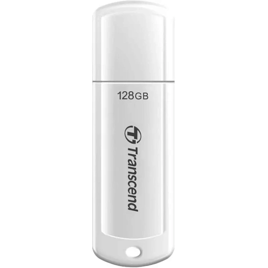 Флеш-память Transcend JetFlash 730, 128Gb, USB 3.1 G1, бел, TS128GJF730