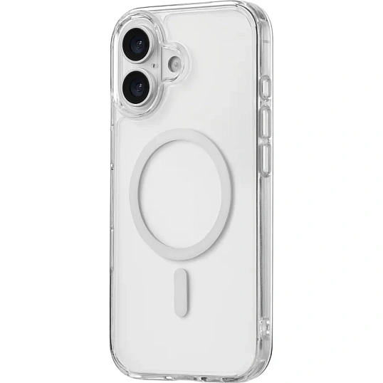 Чехол uBear Real Mag Case,защитный, для iPhone 2025 6,3, MagSafe