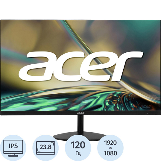 Монитор Acer 23,8 SA242YG0bi (UM.QS2CD.003) 16:9,IPS,FHD,120Hz, VGA,HDMI