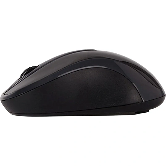 Мышь компьютерная A4 V-Track G3-280A, беспроводная, 1000dpi, серый/черный