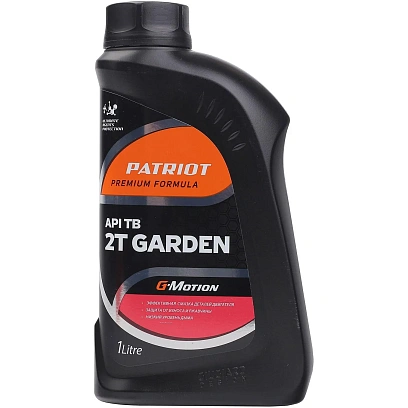 Масло минеральное PATRIOT G-Motion 2Т GARDEN 1л (850030300)