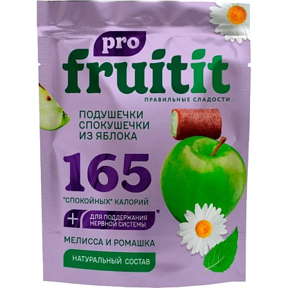 Пастила Спокушечки FRUIT IT PRO фрукт подушечки с маршмэллоу, с ябл, 50г