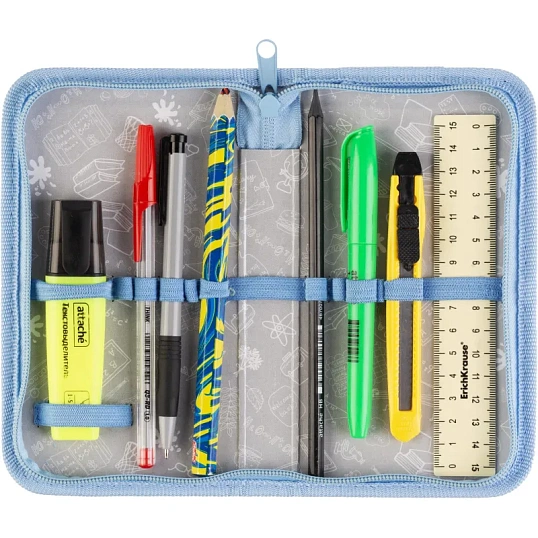 Пенал Аниме малышка,ламинат,софт тач,1отд,190x110мм 88439