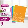 Папка уголок Attache Fantasy А4 в уп. 8шт/уп в асс.