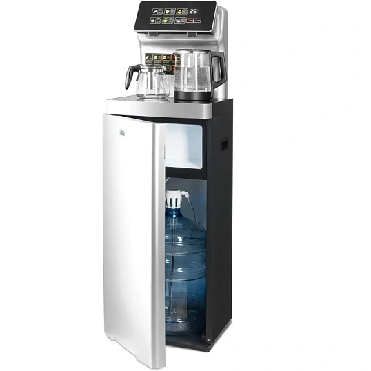 Кулер Ecotronic TB15-LER silver с чайным столиком Тиабар