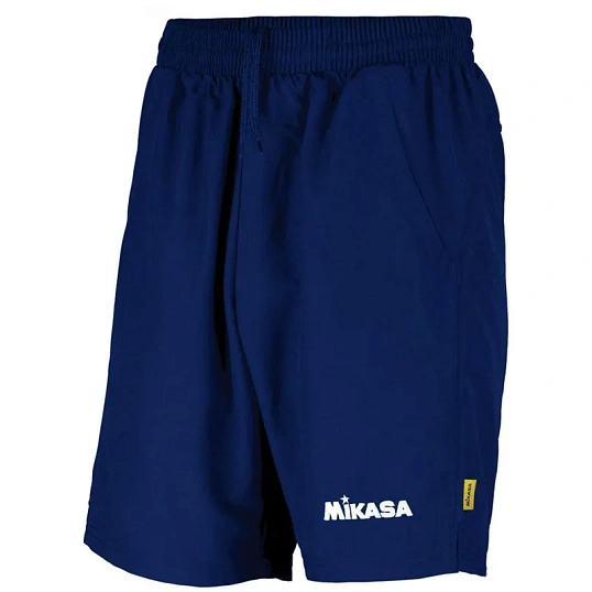 Шорты тренир. MIKASA MT209-036-2XL, р.2XL, 100% полиэстер, темно-синий