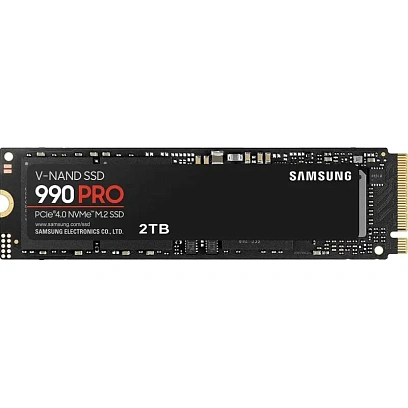SSD накопительSamsung 990PRO (MZ-V9P2T0BW)2Tb M.2 PCI-E NVMe 2.0 Gen 4.0 x4