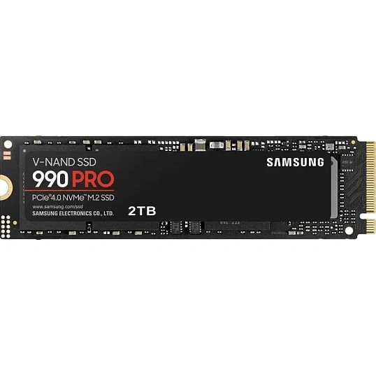 SSD накопительSamsung 990PRO (MZ-V9P2T0BW)2Tb M.2 PCI-E NVMe 2.0 Gen 4.0 x4