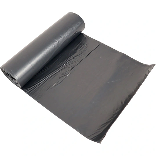 Мешки для мусора ПНД 120л 9мкм 50шт/рул черный 68x100