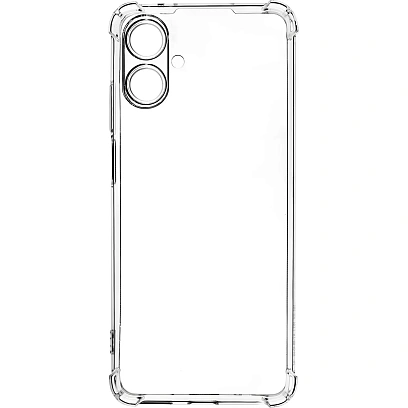 Чехол накладка PERO силикон для Samsung A07 прозрачный усиленный