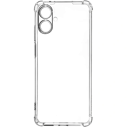 Чехол накладка PERO силикон для Samsung A07 прозрачный усиленный