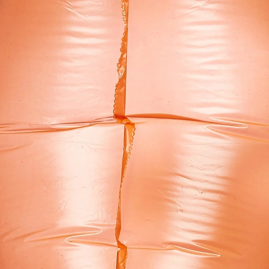 Мешки для мусора ПВД 120л 35мкм 10шт/рул оранжевый 70х110см, Премиум